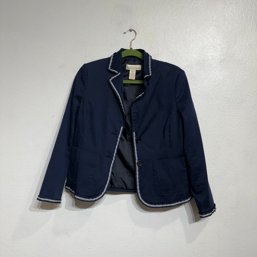 Parisian Signature Navy Blazer Sz 10P